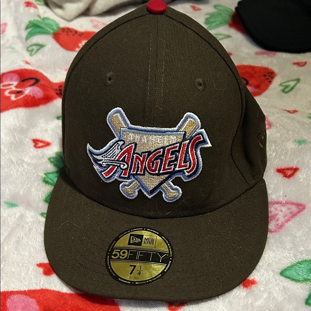 Brown Angels Baseball Cap